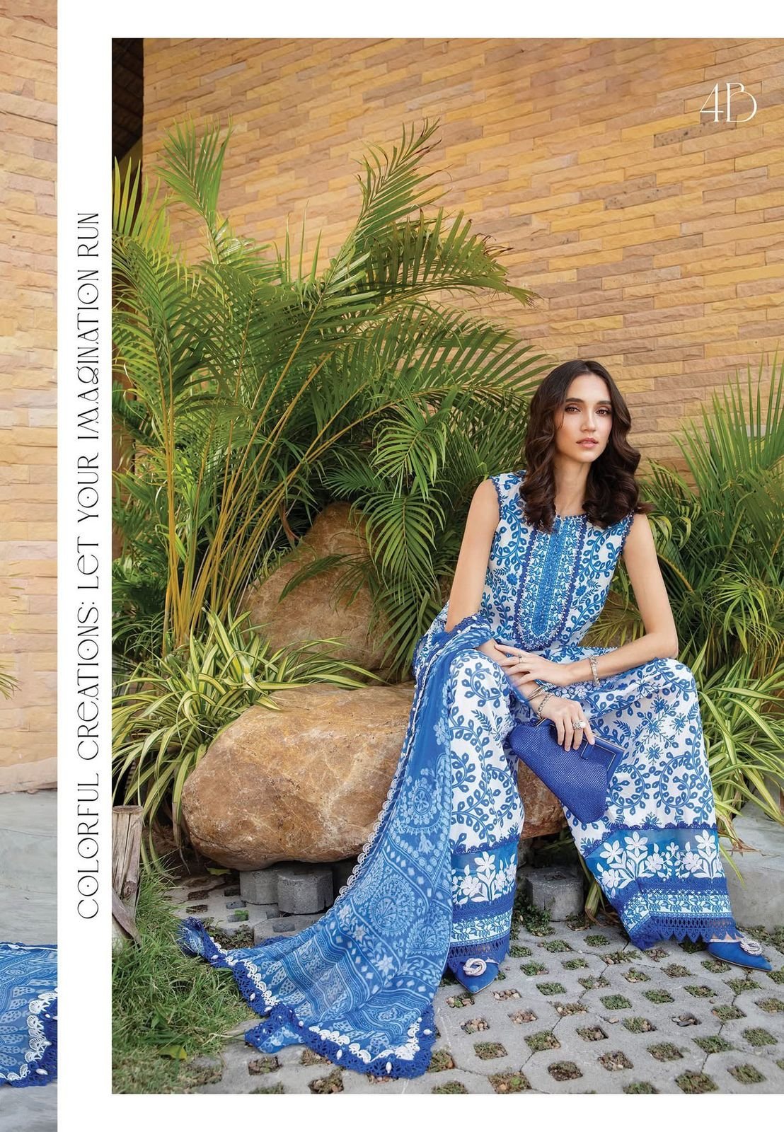 MARIA B M PRINT LAWN MPT-2504A-25 - Image 3